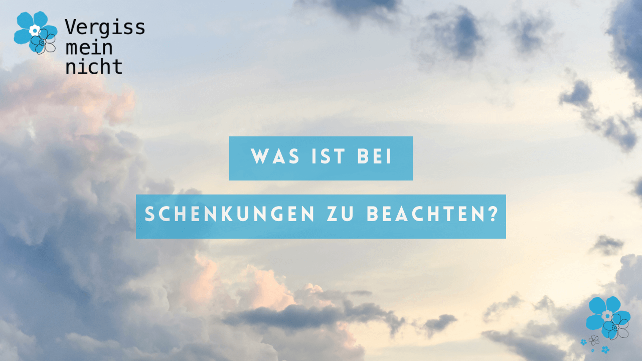 Schenkungen